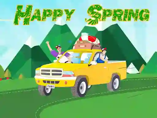 Gioco Happy Spring Jigsaw Puzzle in linea