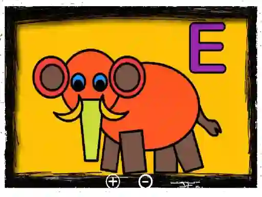 Gioco Easy Kids Coloring Letters in linea