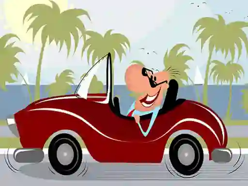 Gioco Convertible Cars Jigsaw in linea