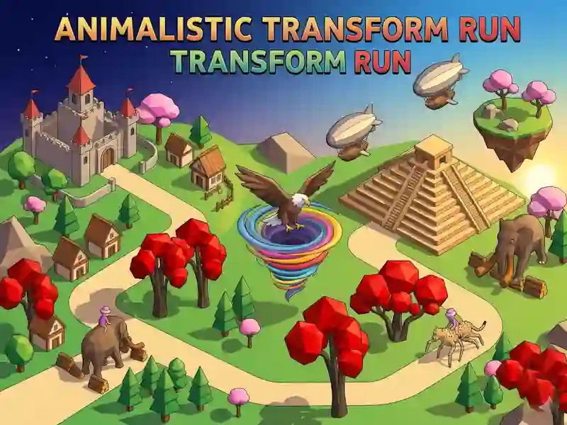 Gioco Animalistic Transform Run in linea