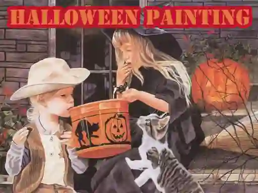 Gioco Halloween Painting in linea
