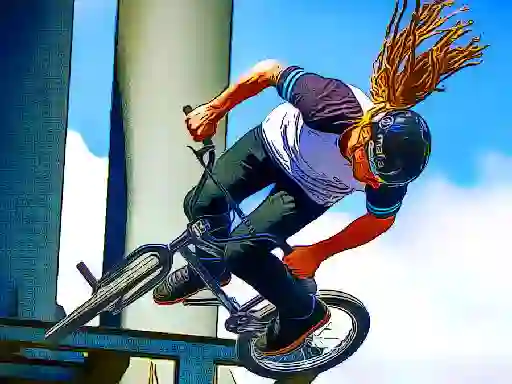 Gioco bmx bikes jigsaw in linea