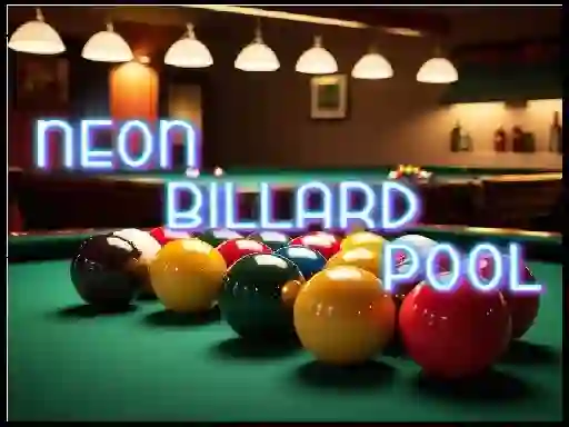 Gioco Neon Billard Pool in linea