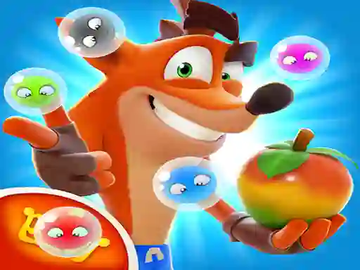 Gioco Crash Bandicoot Bubbles in linea