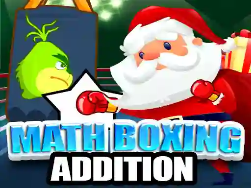 Gioco Math Boxing Christmas Addition in linea