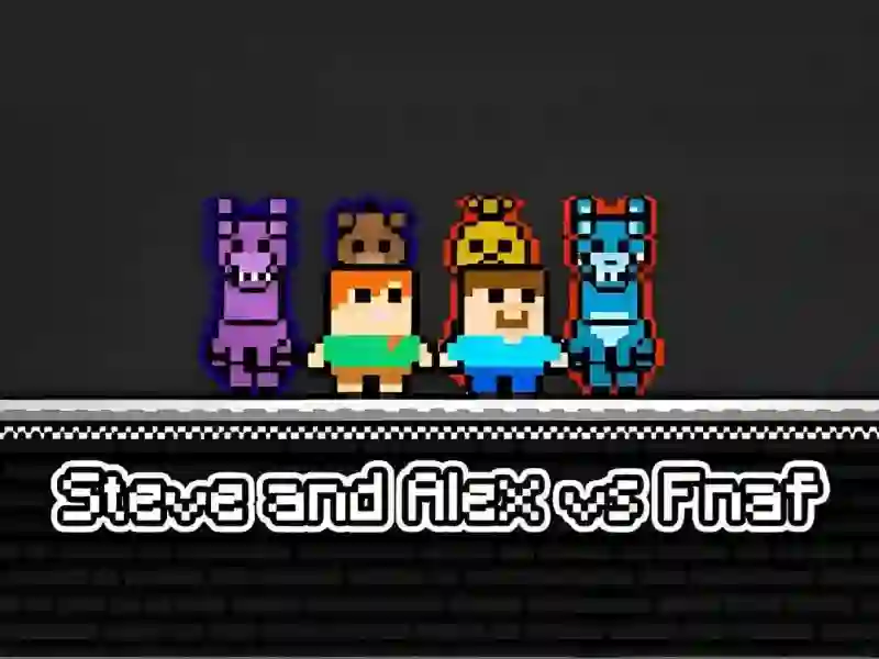 Gioco Steve and Alex vs Fnaf in linea