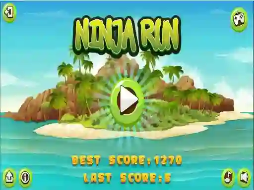 Gioco Ninja Run in linea