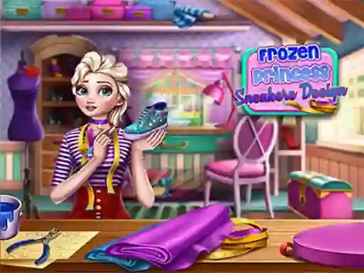 Gioco Frozen Princess Sneakers Design in linea