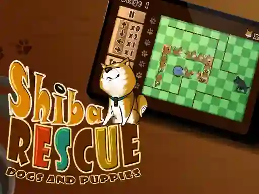 Gioco Shiba rescue : dogs and puppies in linea