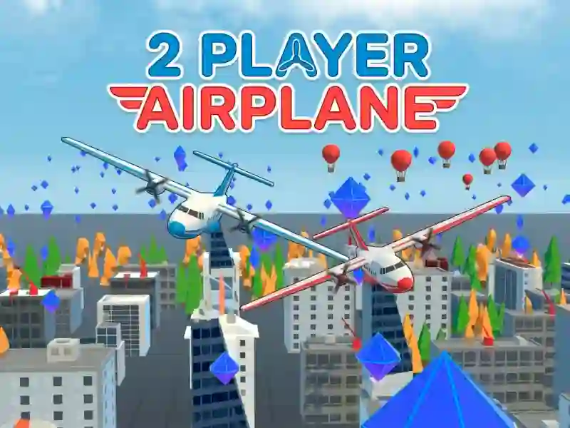 Gioco 2 Player: Airplane in linea