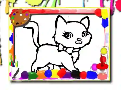 Gioco Sweet Cats Coloring in linea