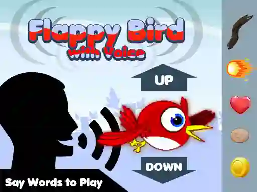 Gioco Flappy Bird With Voice in linea