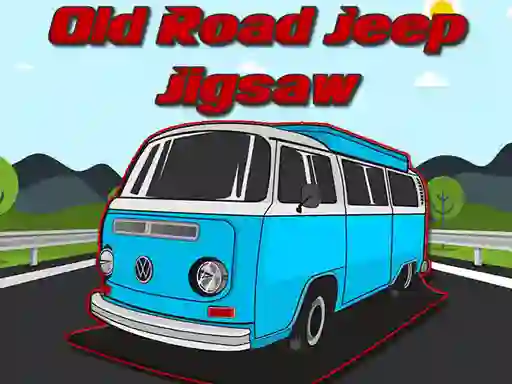 Gioco Old Road Jeep Jigsaw in linea