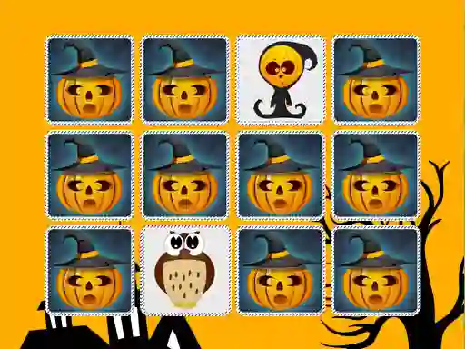 Gioco Kids Memory Game Halloween in linea
