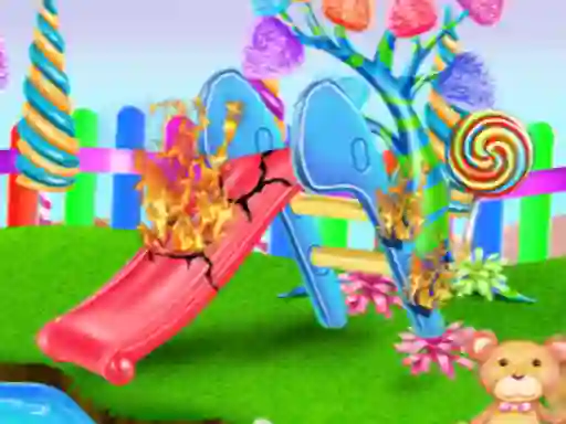 Gioco Candy Garden Cleaning in linea