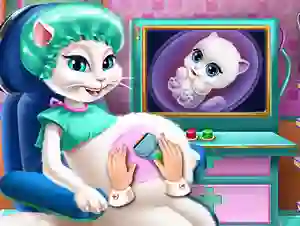 Gioco Kitty Pregnant Check-up in linea