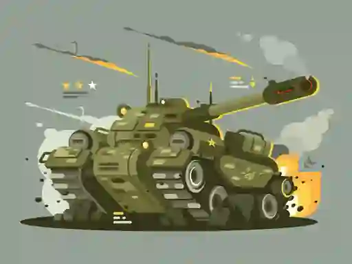 Gioco Military Vehicles Match 3 in linea