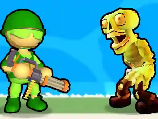 Gioco Destruction of Stickman Zombie in linea
