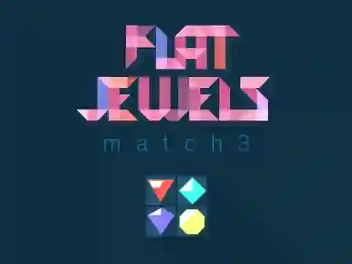 Gioco Flat jewels match 3 in linea