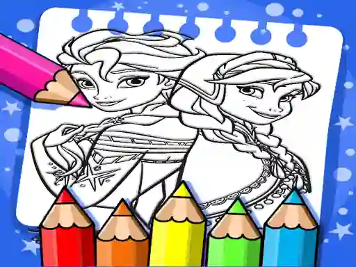 Gioco Frozen Coloring Book in linea