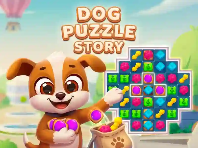 Gioco Dog Puzzle Story in linea