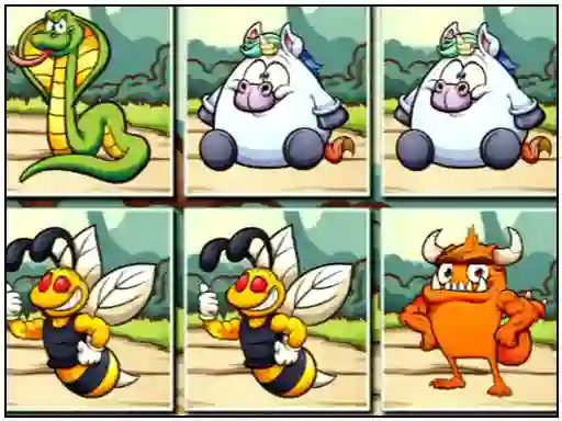 Gioco Animals Memo Match in linea