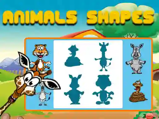 Gioco Animals Shapes in linea