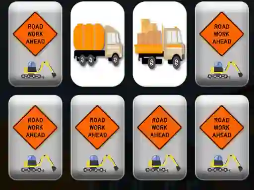 Gioco Work Trucks Memory in linea