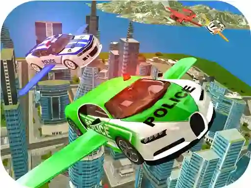 Gioco Flying Police Car Simulator in linea