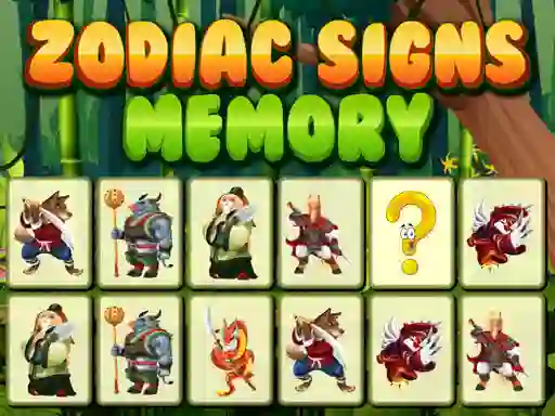 Gioco Zodiac Signs Memory in linea
