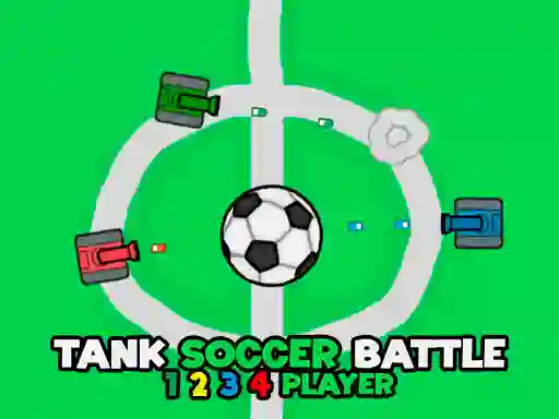 Gioco Tank Soccer Battle 1 2 3 4 Player in linea