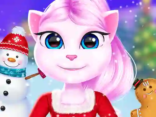 Gioco Cat Girl Christmas Decor Game in linea