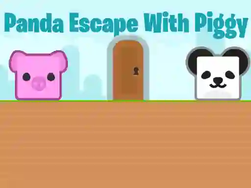 Gioco Panda Escape With Piggy in linea