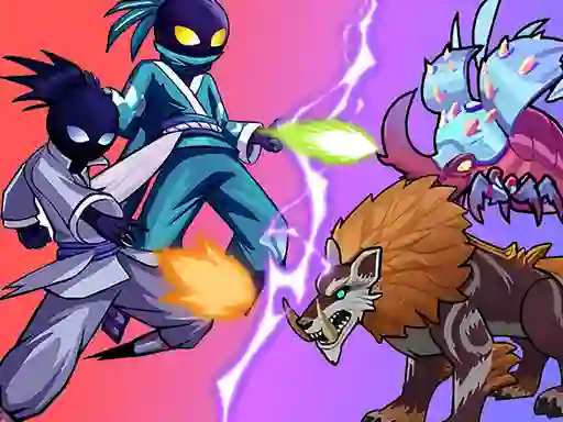 Gioco Stick Ninja Survival in linea