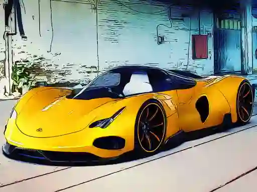 Gioco Futuristic Car Models in linea