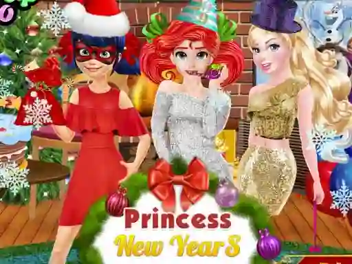 Gioco Princesses: New Year's Party in linea