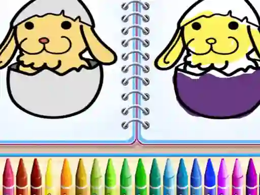 Gioco Coloring Bunny Book in linea
