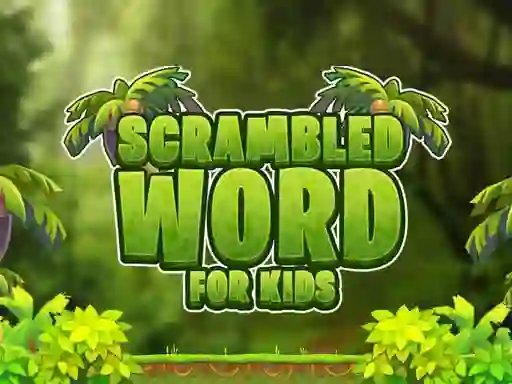 Gioco Scrambled Word For Kids in linea