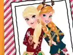 Gioco Sisters Ugly Xmas Sweater in linea