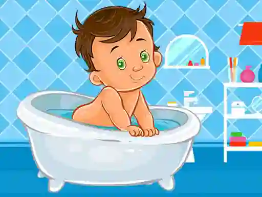 Gioco Baby Bath Jigsaw in linea