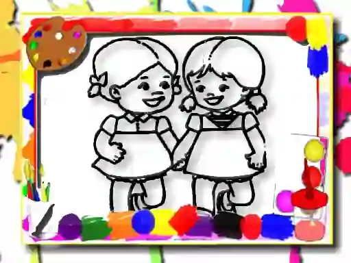 Gioco Kids Coloring Time in linea