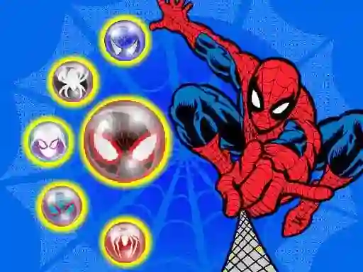 Gioco Spiderman Bubble Shooter in linea