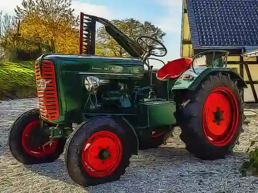 Gioco Farmer Tractor Puzzle in linea