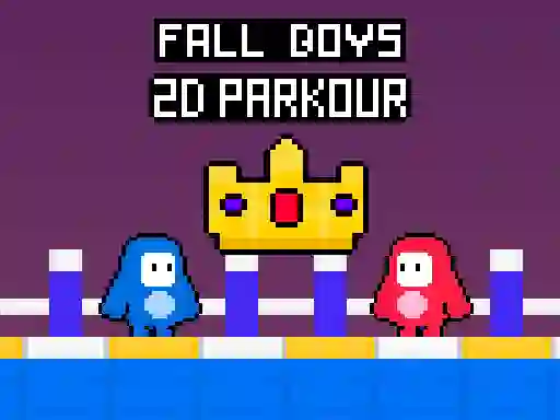 Gioco Fall Boys 2D Parkour in linea