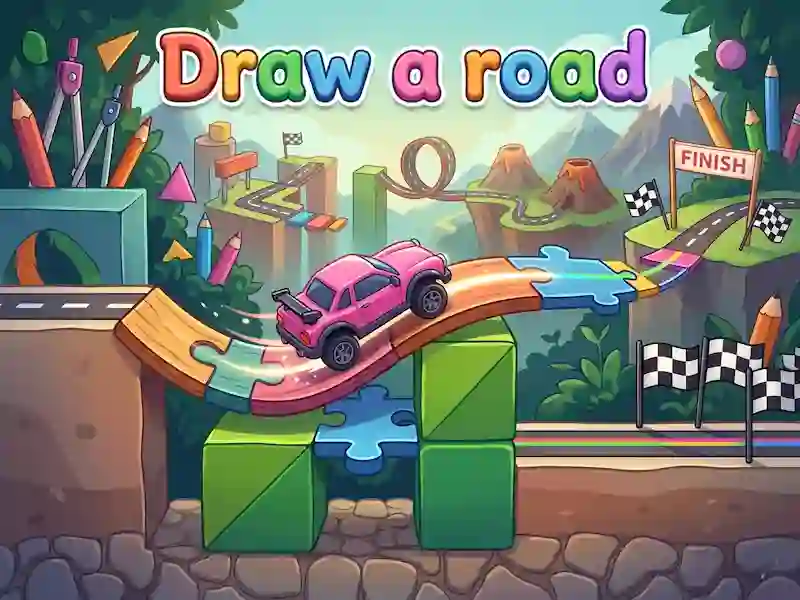 Gioco Draw a road in linea