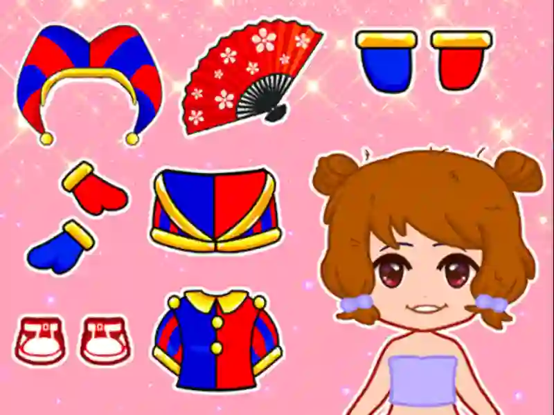 Gioco Lovely Doll Dress Up Game in linea