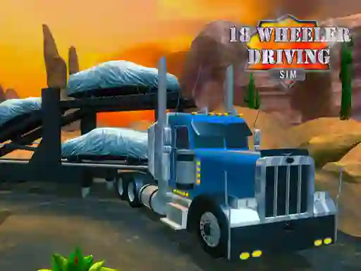 Gioco 18 Wheeler Driving Sim in linea