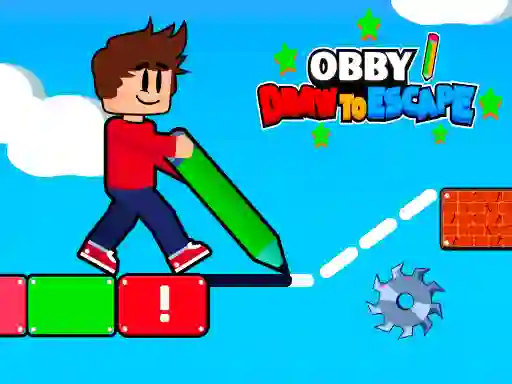 Gioco Obby Draw to Escape in linea