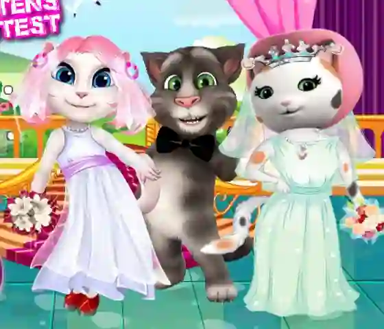 Gioco White Kittens Bride Contest in linea