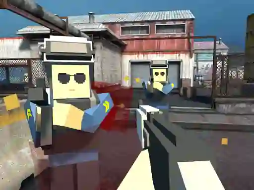 Gioco Pixel Factory Battle 3D.io in linea